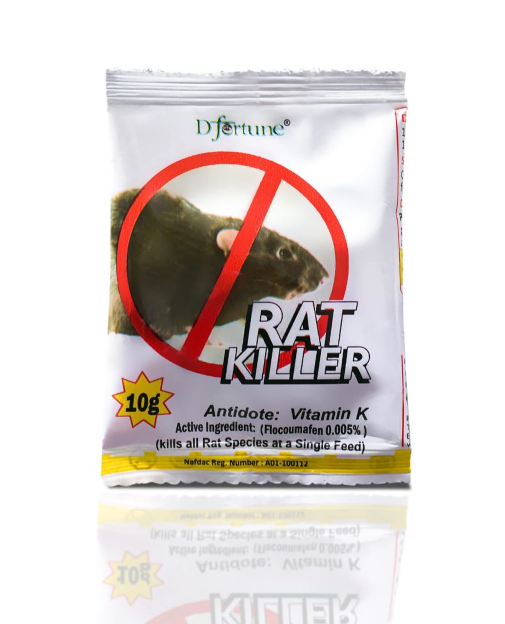 DFortune Flocoumafen Rodenticide 10g